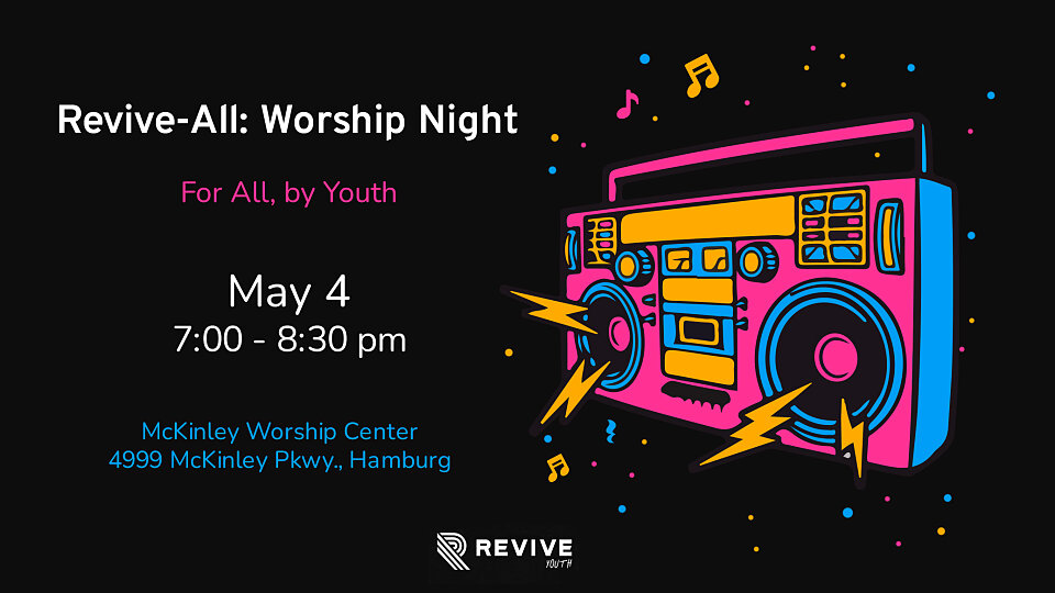 reviveall youth worshipnight mck