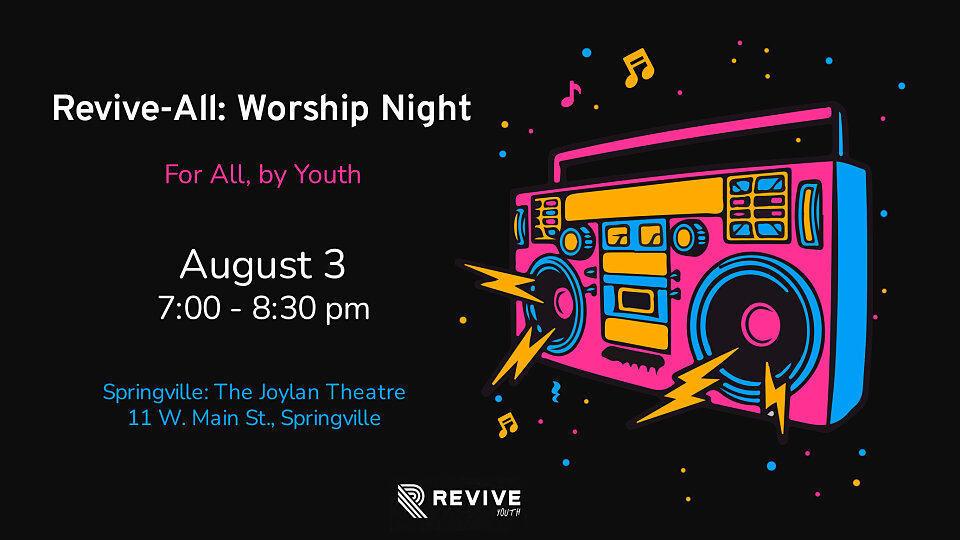 reviveall youth worshipnight spv